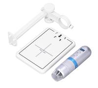 Cocoarm Microscopio Elettronico ABS Microscopio per Computer WiFi 50X a 1000X 8 LED Messa a Fuoco Manuale Video 1080P per Circuiti Stampati Moneta Orologio per Gioielli Ispezione Studio per Bambini