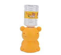 Cocoarm Mini Distributore d'acqua Giocattolo Fontana in Plastica con Suono e Luce Premi per Rilasciare l'acqua Forma di Animale per i più Piccoli Giochi di Ruolo Casa delle Bambole (Grande tigre