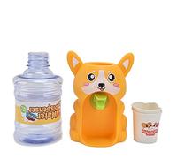 Cocoarm Mini Distributore d'acqua Giocattolo Fontana in Plastica con Suono e Luce Premi per Rilasciare l'acqua Forma di Animale per i più Piccoli Giochi di Ruolo Casa delle Bambole (Grande