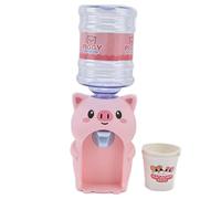 Cocoarm Mini Distributore d'Acqua Giocattolo Fontanella in Plastica con Suono e Luce Premere per Erogare Acqua o Bevande per Bambini Fai Finta di Giocare Alla della Casa delle Bambole Ristorante