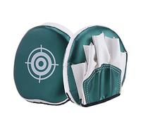 Cocoarm Mini Guanti da Boxe Arc Hand Target Pad da Boxe Mitt Addensare Curved Punching Shock Absorbent Training Sacchi da Boxe Pads Focus Mitts per Thai Boxe Taekwondo Karate MMA(Verde)