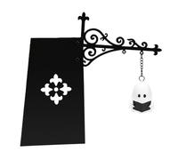 Cocoarm Mini Lampada a Libreria con Luce LED Calda per Angolo Lettura | Costruzione in Ferro Vintage, Alimentato a Batteria, Si Adatta tra i Libri Come Fermalibri, Ideale per la Decorazione della