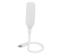 Cocoarm Mini Lampada da Tavolo Lampada da Tavolo Piccola a LED in ABS con 9 Perline LED Collo di Cigno da 15,7 Pollici Alimentato Tramite USB per Lettura da Letto Scrivania da Studio Lavoro Viaggi