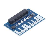 Cocoarm Mini Modulo Pianoforte PCB Scheda di Espansione Musicale con Tocco Capacitivo TTP229 I2C 13 Tasti Cicalino 4 Luci LED per Apprendimento di Codifica Fai da Te e Progetti in Classe