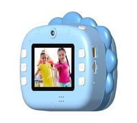 Cocoarm Mini Stampante Fotografica per Bambini Fotocamera con Stampante Termica Schermo da 2,4 Pollici 12MP Doppia Lente 1080FHD Video Stampa Senza Inchiostro con 3 Rotoli di Carta per Bambini