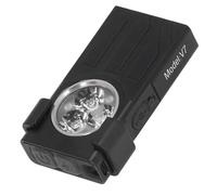 Cocoarm Mini Torcia LED Ricaricabile Torcia Tascabile 1100lm 6061 Lega di Alluminio Tipo C Ricarica UV Rosso Blu Luci Laterali Clip Magnetica per Campeggio Escursionismo EDC