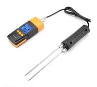 Cocoarm Misuratore di umidità Digitale, Tester Tipo Pin GM620 con Display LCD, Allarme Acustico, per Legno, bambù e Cotone, Intervallo di Misurazione Dal 2 Al 70%