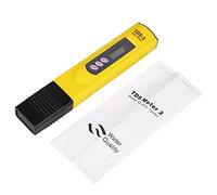 Cocoarm Misuratore TDS Digitale Penna Tester Acqua 0-9999ppm Display LCD con Funzione Auto-off e Hold per Acqua Potabile Acquari Piscine (Yellow)