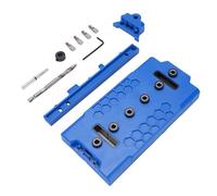 Cocoarm Modello di Perforazione del Perno del Piattaforma in Legno, Materiale ABS, Posizionamento Preciso, Assemblaggio Efficiente, Versatile per Progetti Fai -da -te