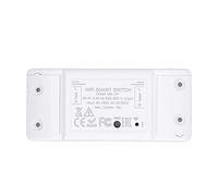 Cocoarm Modulo Interruttore WiFi, Modulo Interruttore Intelligente ABS V0 da 90 A 250 V 10 A 2200 W, App e Controllo Vocale, Funzione di Temporizzazione, per Luci Ventole Prese Apriporta Garage