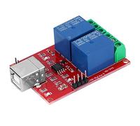Cocoarm Modulo Relè USB 2, Interruttore, 250V 10A NC COM NO