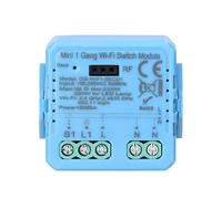 Cocoarm Modulo Switch WiFi Modulo Smart Switch a Pulsante per PC 1 Gang 10A APP Timer di Controllo Remoto Controllo Vocale per Home Office Hotel (#4)