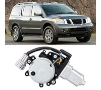 Cocoarm Motore di Sollevamento del Finestrino Motore di Alimentazione Finestra ABS Materiale ABS Resistenza Alla Corrosione Fronta Sinistra Adatto Titan 2004-2015 Pathfinder Armada OE 80731-9FJ0A