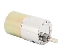 Cocoarm Motoriduttore DC Motoriduttore in Rame 12V Velocità Regolabile da 100 a 600 RPM con Staffa Governatore CW CCW Coppia Elevata per Utensili CNC Micro Macchinari Strumenti di Misurazione (100
