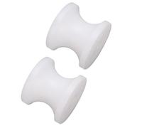 Cocoarm Musone di Prua in Gomma per Rimorchio per Barche, Materiale in Nylon, Rullo di Arresto di Prua Bianco per Yacht e Barche a Motore, Dimensioni 50 X 43 Mm