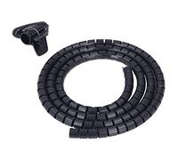 Cocoarm Organizzatore di Cavi a Spirale Cavo Avvolto a Spirale in Plastica da 20 Mm 0,79 Pollici per Cavi per PC DVD TV Home Office con Clip di Taglio Inclusa Resistente Ai Morsi di Animali