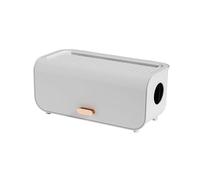 Cocoarm Organizzazione Efficiente, Progettazione Premium, Semplice Scatola di Gestione dei Cavi di Manutenzione con Uso Versatile, Proteggendo i Cavi Dai Danni per le Strisce di Alimentazione (WHITE)