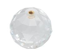 Cocoarm Palla di Cristallo Trasparente Prisma 60MM, Vetro Tagliato con Precisione e Luci di Colore Affascinanti, per Fotografia Decorazione Casa Hotel Feng Shui Regalo