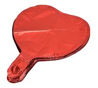 Cocoarm Palloncini Rossi a Forma di Cuore 50pcs Palloncini in Alluminio per Feste Matrimoni Anniversari di Compleanno con Vivace Colore Brillante