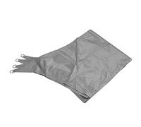 Cocoarm Parasole in Tessuto Oxford Vela Parasole Antipioggia Pieghevole da Esterno con Corde per Balcone Giardino Parco Giochi Parco BBQ Picnic Copertura per Piante (Quadrilatero rettangolare di 4*5