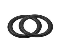 Cocoarm Parti di Riparazione del Woofer con Bordo in Gomma Surround per Altoparlante da 2 Pezzi da 8 Pollici con Gomma anti-età di qualità per la Sostituzione 'altoparlante Suono a Tono