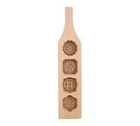 Cocoarm Pasta di Legno Muffa Stampo Stampo a Mano in Stile Vintage Faceva da Forno Mousse da Forno Strumenti Non Tossici Non-tossici per (N. 1 fiore modelli consecutivi)