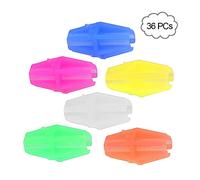 Cocoarm Perline Ranti di Biciclette Perline per Perle di Ruote Racchiude Riflettori in Plastica Colorati per Ruote Frontali e Posteriori Regalo di Design Unico Leggero per Gli Amanti della Bici (#5)