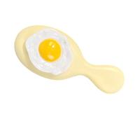 Cocoarm Pettine a Cuscino d'aria, Spazzola per Capelli Pieghevole in PP 13,8 X 5,7 Cm con Specchio, Spazzola per Capelli per Massaggio del Cuoio Capelluto 2 in 1, Mini Strumento di Styling