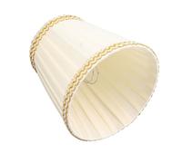 Cocoarm Piccolo Paralume con Morsetto, in Tessuto Rustico, Moderno, per Applique da Parete, Adatto a Lampadina E14, Ideale per Camere da Letto e Hotel