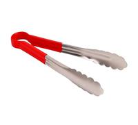 Cocoarm Pinze per Barbecue in Acciaio Inossidabile con Punte in Silicone Pinze da a Molla da 12 Pollici Resistente Al Calore Fino a 180 °C Manico Lungo Impugnatura a Ventola per Grigliare Servire la