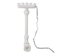 Cocoarm Piscina Fontana Solare LED RGB Cascata Colorata con Telecomando App per Piscine Interrate e Fuori Terra