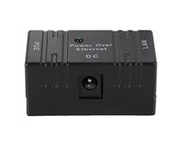 Cocoarm Poe Separator, Passive Poe Adapter AP Network Bridge Poe Injector per Telecamere WiFi Wireless Compatibile con Standard Poe Pin out (4&5 7&8) Configurazione Semplice Risparmio (Black)