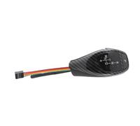 Cocoarm Pomello del a LED, Rivestimento in Pelle PU, Pomello del Automatico con Indicatore LED, Adatto per Berlina Serie 5 E39 Dal 1997 Al 2002 (stile fibra di carbonio)