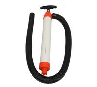 Cocoarm Pompa Sifone Manuale Pompa di Sentina Manuale con Tubo per Barche Kayak Canoa Yacht Barca da Pesca Drenaggio Pompaggio Dell'olio (WHITE)