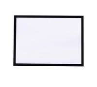 Cocoarm Portadocumenti Magnetico Cornice Magnetica in PVC Trasparente Portadocumenti A4 per Carta da Lettera, Foto, Programma di Lavoro su Superfici Metalliche Lisce (BLACK)
