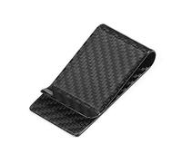 Cocoarm Portafoglio in Fibra di Carbonio Portafoglio Clamp/Holder Clamp/Holder Torta Glossy Effetto Stereo 3D Fitda Universale per la Maggior Parte delle Auto