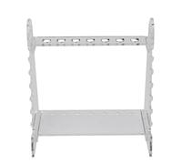 Cocoarm Portapipette, Supporto in Vetro Organico per Uso Verticale e Orizzontale, Contiene più Pipette, per Esperimenti di Laboratorio