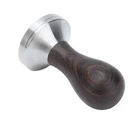 Cocoarm Pressino per caffè da 53 Mm Martello per caffè in Acciaio Inossidabile con Manico in Palissandro Strumento Manuale per Pigiatura del Pressa Uniforme per la Produzione di in Ufficio a Casa