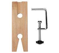 Cocoarm Professional Worken Workbench Gioielli Che Producono Strumenti per Perni da Banco con Morsetto per Panca per Gioielli, Porta da Banco di Gioielliere, Materiali per Spille da Gioielliere,