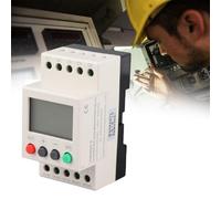 Cocoarm Protettore di Sequenza di Fase di Tensione, relè di Monitoraggio a 3 Fasi con Display LCD, Protezione Over/sotto Tensione, per Sistemi Elettrici e Apparecchiature