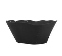 Cocoarm Protezione Antispruzzo in Silicone Protezione Olio Regolabile per Padelle Adatta a Padelle da 20 a 34 Cm Silicone Flessibile Facile da Pulire per la Domestica Cucinare Fritture (BLACK)