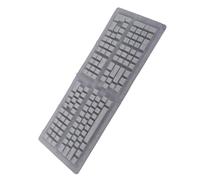 Cocoarm Pudding Traslucido Tastiera Altezza PBT PBT KeyCaps 129 Tasti per Tastiere Meccaniche Mormatura a Iniezione a Colori Fai -da -te (WHITE)