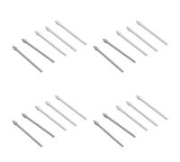 Cocoarm Punte di Ricambio Set, 4 Pezzi Ago e Pinzette (WHITE) | 20 pennini di ricambio, struttura in ABS, kit di ricarica stilo, compatibile con S21 Ultra 5G, strumento di precisione per
