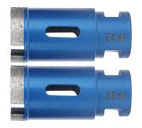 Cocoarm Punte Diamantate da 32 Mm, Strumento Durevole per Forare Velocemente Cemento, Granito, Marmo, Vetro - Perfette per il Fai da Te della Casa