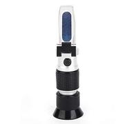 Cocoarm Refreplattometro, Metro di Delega di Console di Concentrazione in Alluminio, Tester Brixdegree Brixdegree 0-90% per Compensazione Automatica della Temperatura
