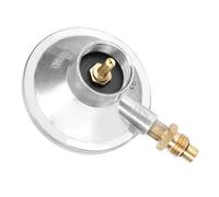 Cocoarm Regolatore Regolabile in Lega di Zinco, Valvola di Controllo a Bassa Pressione per Barbecue con Connessione Rapida, Perfetta per Il Campeggio e la all'aperto