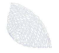 Cocoarm Rete da Pesca a Mosca, Materiale in Gomma, Anti-intoppo per Catturare Trote e Spigole, Leggera 100 Cm per Pescatori (Taglia grande 120 cm)