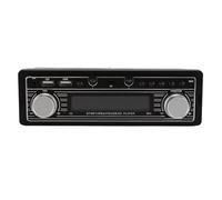 Cocoarm Ricevitore Stereo per Auto, Lettore MP3 Bluetooth Single Din con Porte USB Duali e Ingresso AUX, Radio FM con Telecomando, per Veicoli 12V
