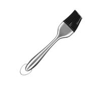 Cocoarm Ripassa a Silicone a Pennello da Griglia con Manico in Acciaio Inossidabile Resistente Al Calore 450f per il Maestro per Barbecue e Cuochi Domestici (Manico dritto 20 cm)
