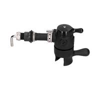 Cocoarm Rubinetto per Birra Artigianale, Rubinetto per Birra Antischiuma in ABS per Fatta in Casa per Riempimento Bottiglia di da 4,5 Pollici con Design della a Gas Sinistro e Destro, per il (2 fili)